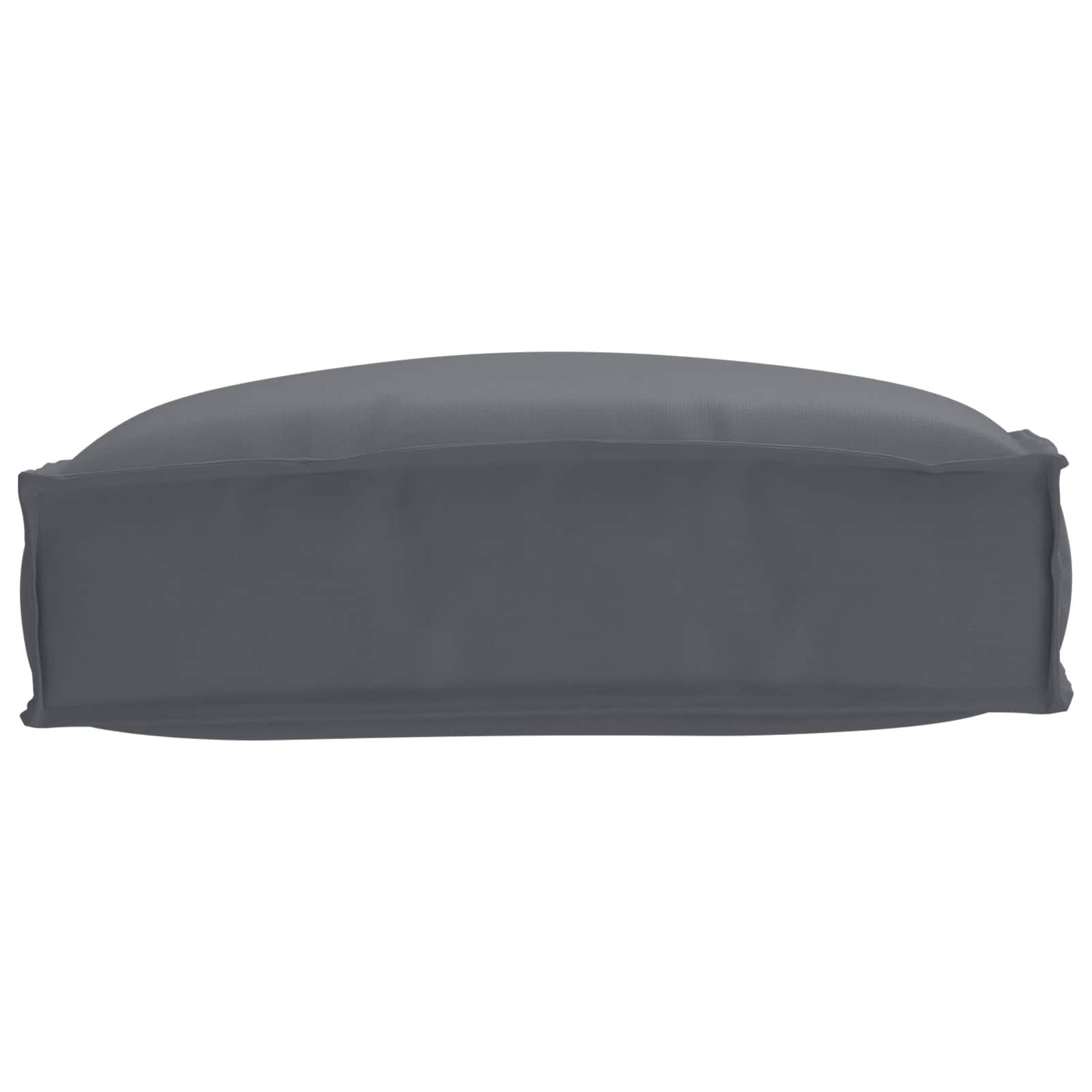 Kissen Grau 50 x 50 x 12 cm Oxford-Stoff