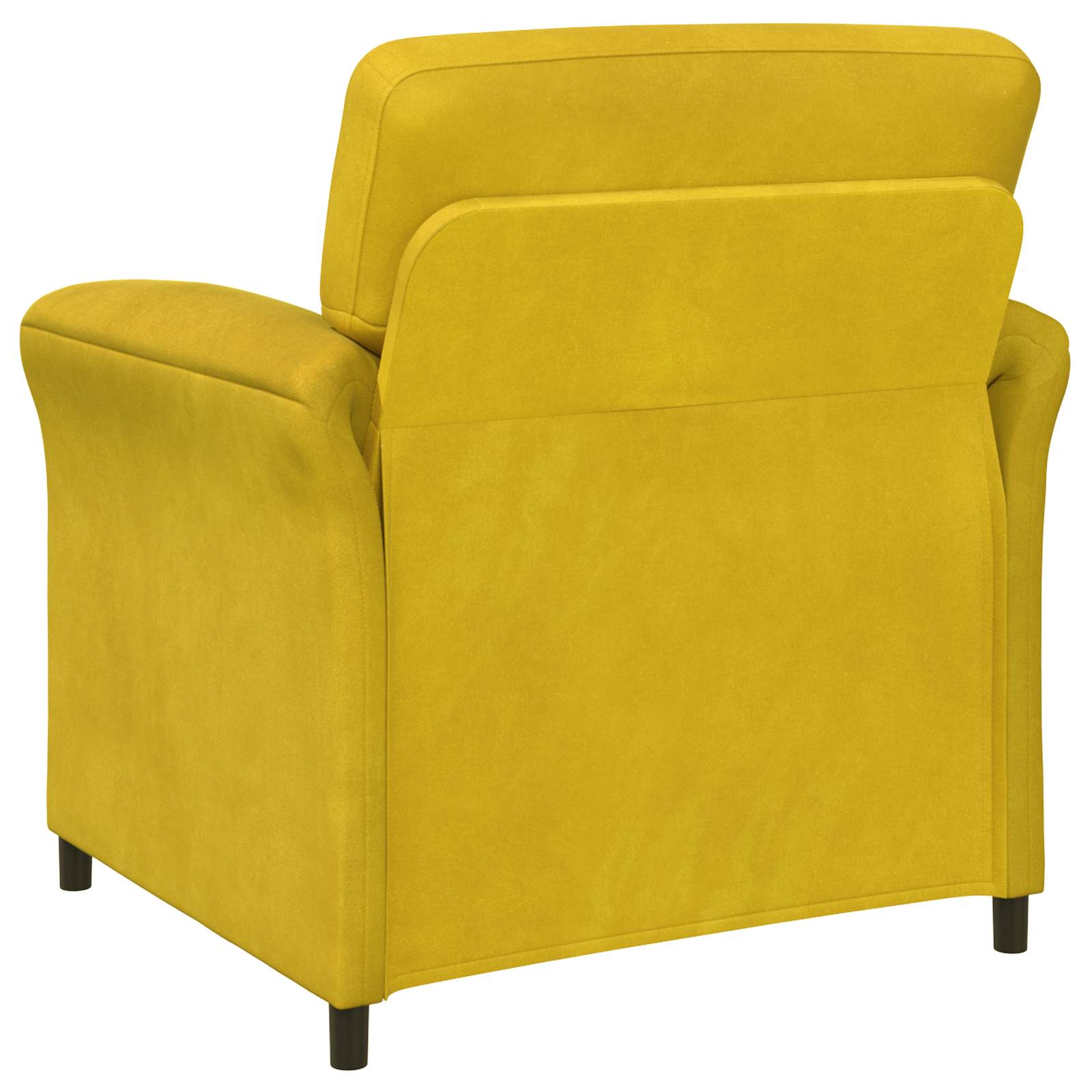 1-Sitzer Sofa Hellgrau 88 x 83 x 95 cm Samt
