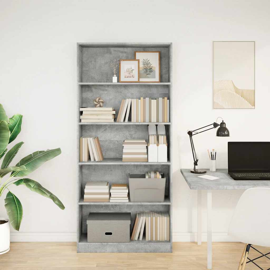 Bücherregal Weiß 40x24x75 cm Holzwerkstoff