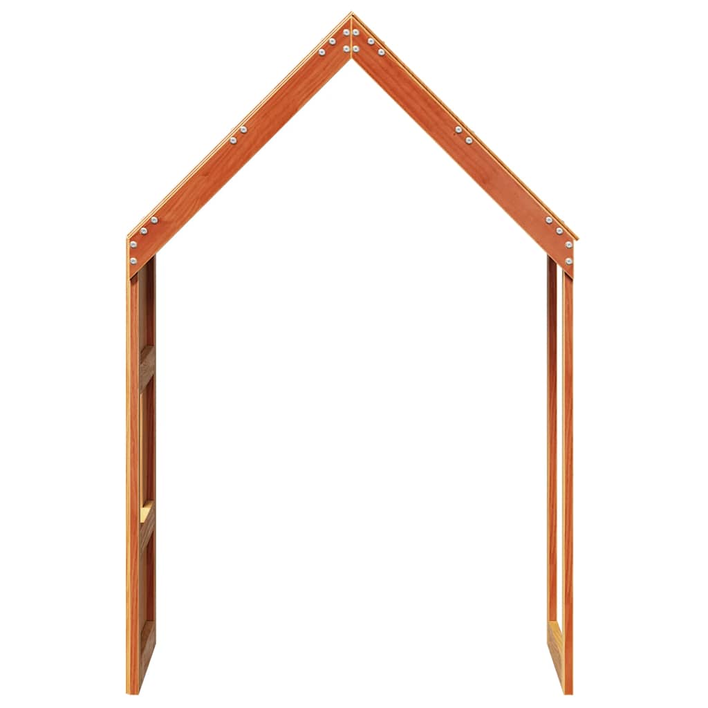 Dach für Kinderbett 60x89x134,5 cm Massivholz Kiefer