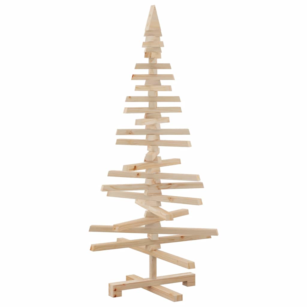 Weihnachtsbaum Holz zum Schmücken 60 cm Massivholz Kiefer