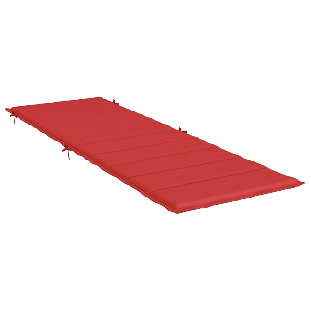 Sonnenliegen-Auflage Grau 186x58x4 cm Oxford-Gewebe