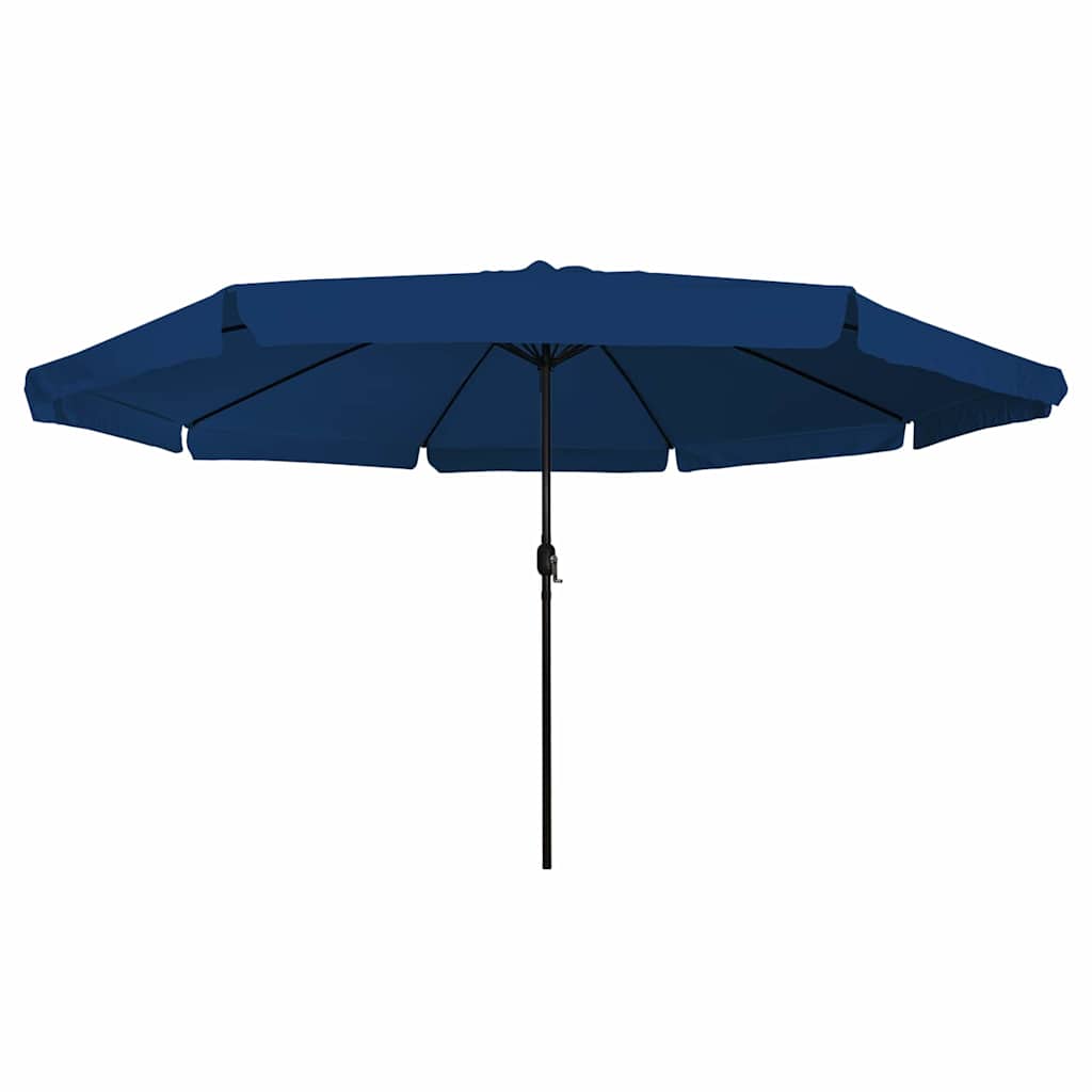 Garten-Sonnenschirm Sand 394 x 394 x 248 cm Polyester und Stahl