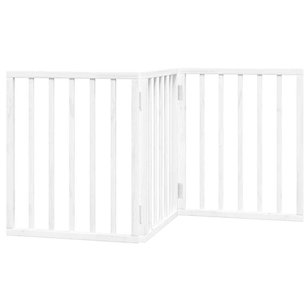 Hundegitter Faltbar 3 Paneele 150 cm Pappelholz