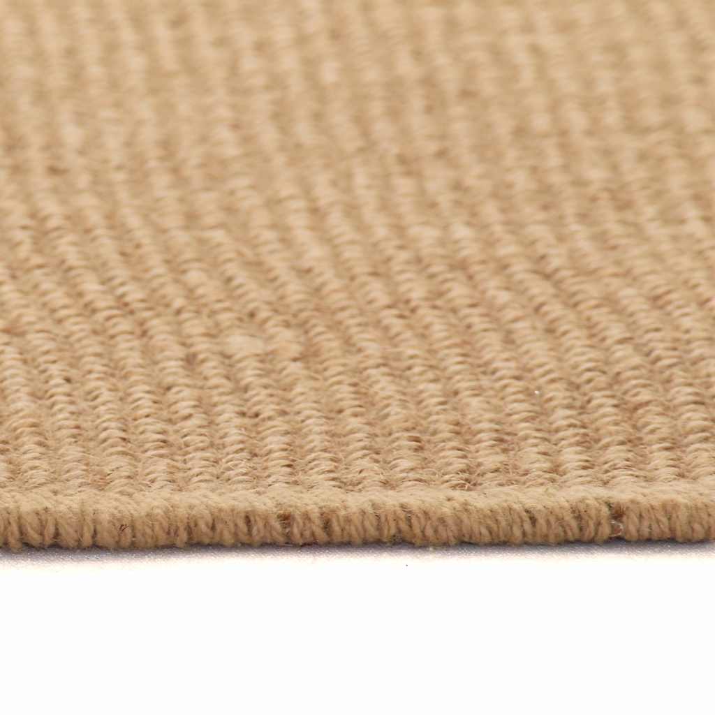 Teppich Jute mit Latexrücken 70x130 cm Natur