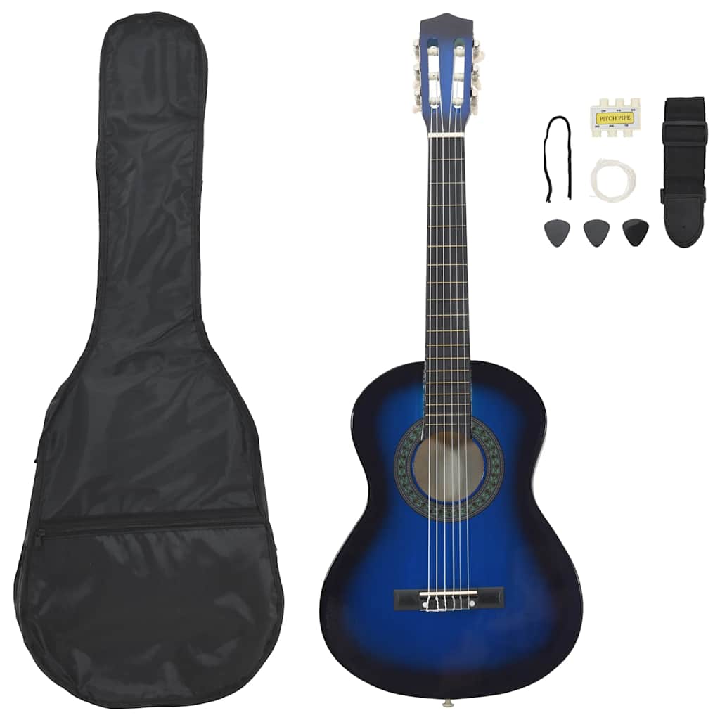 12.-tlg. Klassische Gitarre Set für Anfänger 4/4 39
