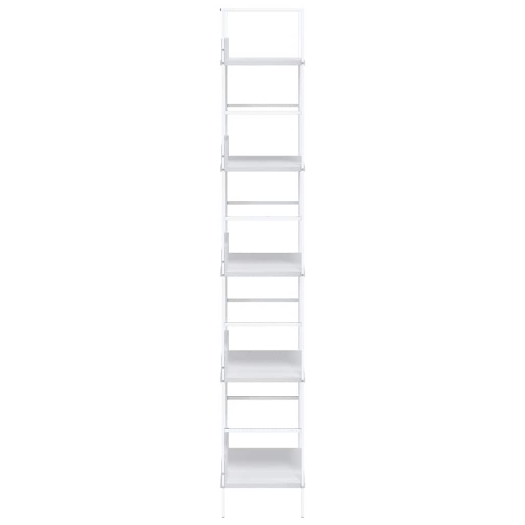 Bücherregal 3 Regalböden Schwarz 60×27,6×90,5 cm Holzwerkstoff