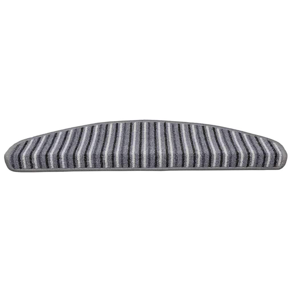Selbstklebende Treppenschoner 15 pcs Anthrazit 56 x 17 x 3 cm