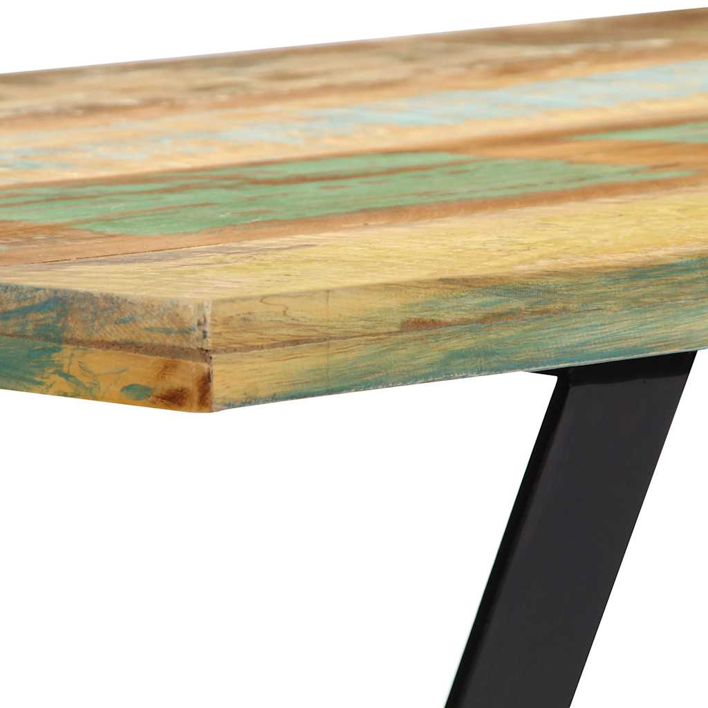 Esstisch 140x80x76 cm Altholz Massiv