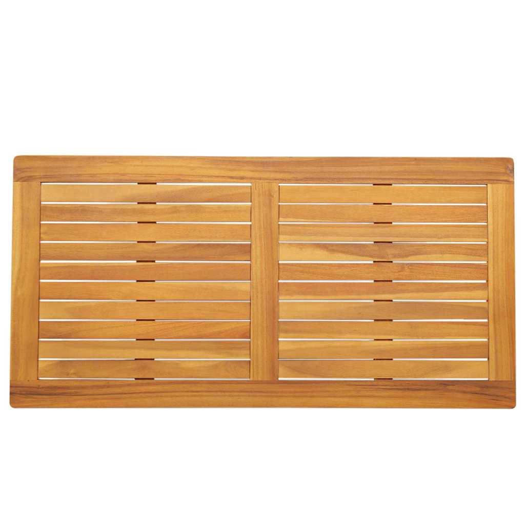 Tischplatte Öl-Natur 80 x 40 x 2 cm Massivholz Akazie