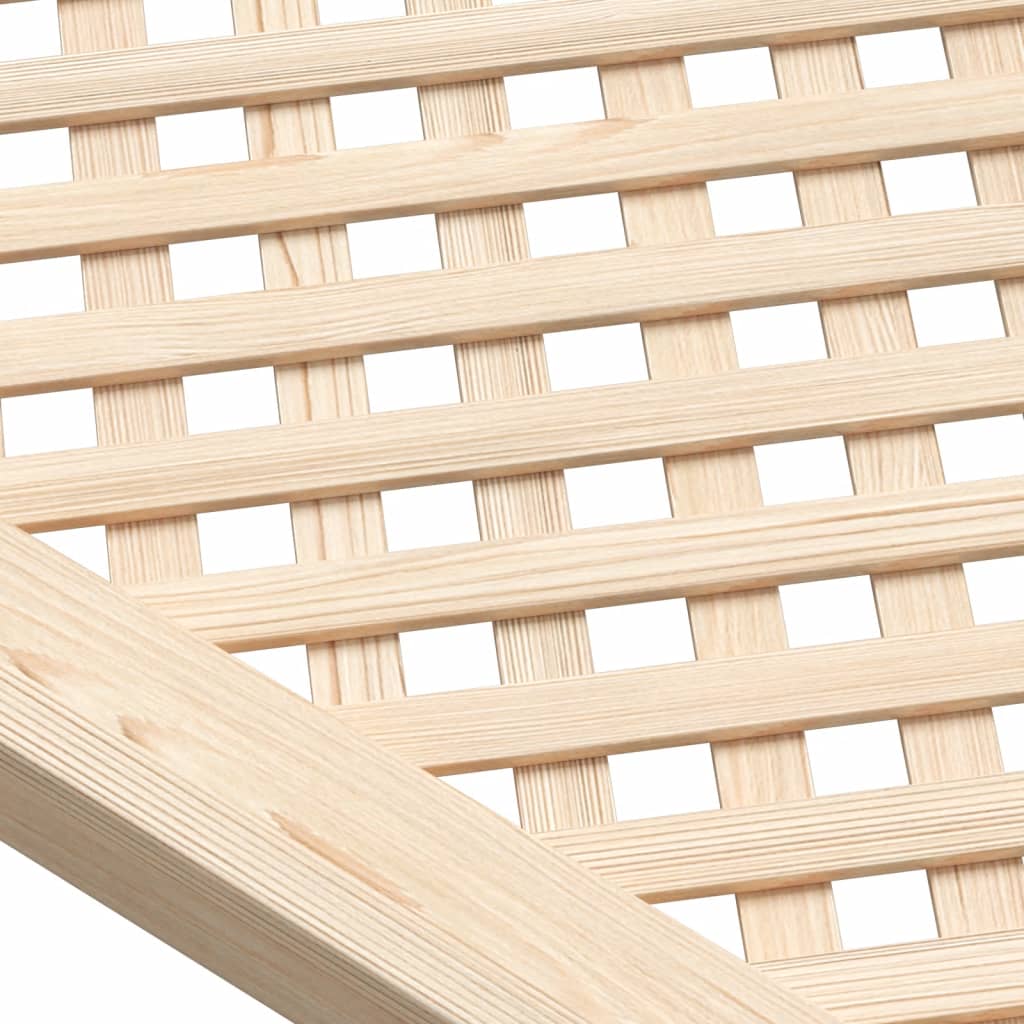 Schranktüren 2 Stk. Gitter-Design 39,5x39,5cm Massivholz Kiefer