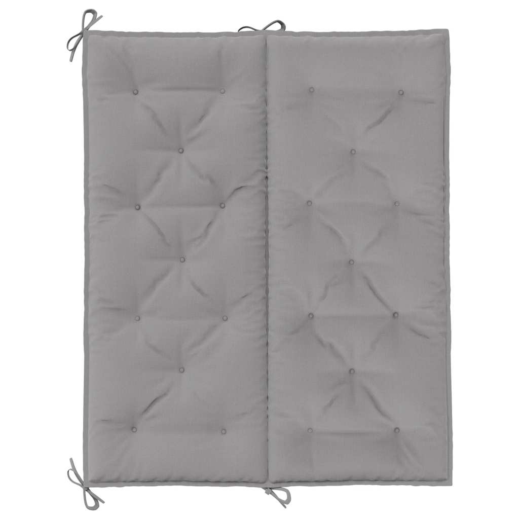 Gartenbank-Auflage Anthrazit 100x(50+50)x7 cm Oxford-Gewebe