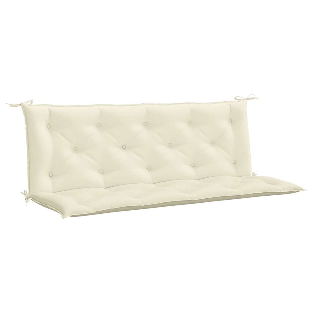 Gartenbank-Auflage Anthrazit 100x(50+50)x7 cm Oxford-Gewebe