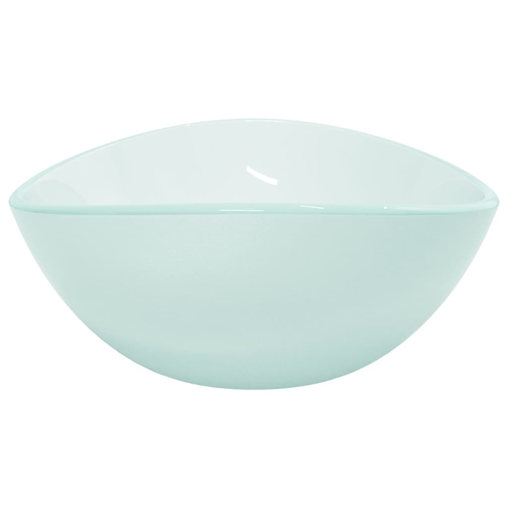 Waschbecken Hartglas 54,5x35x15,5 cm Transparent