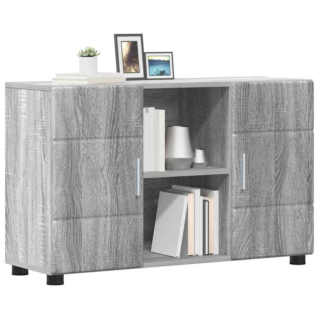 Highboard mit Regal FLORIN Weiß 60 x 35 x 182 cm Holzwerkstoff