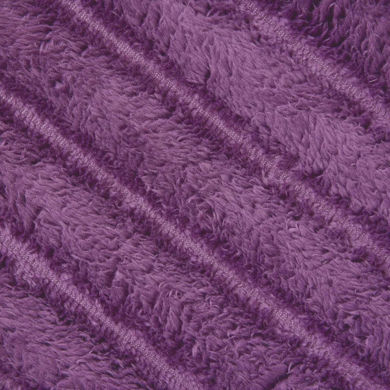 Überwurfdecke Beige 150 x 130 cm Fleece