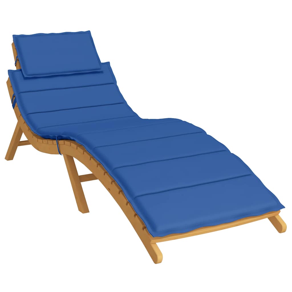 Sonnenliegen-Auflage Grau 186x58x4 cm Oxford-Gewebe