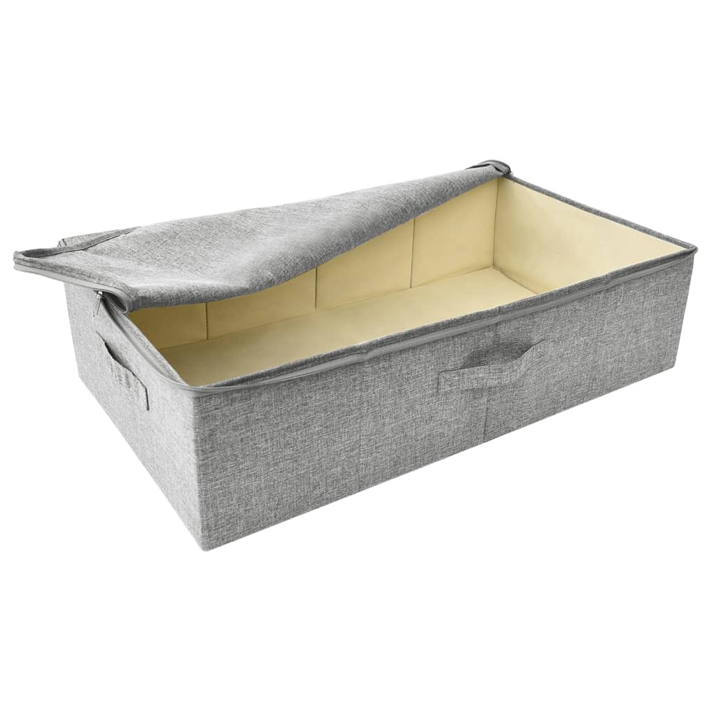 Aufbewahrungsbox Stoff 70x40x18 cm Anthrazit