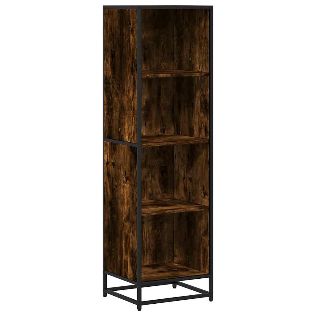 Bücherregal Schwarz 60x35x139 cm Holzwerkstoff