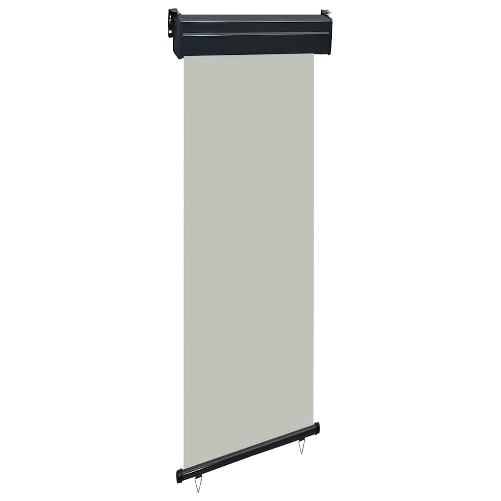 Balkon Seitenmarkise 60 x 250 cm 100% Polyester Eisen Stahl