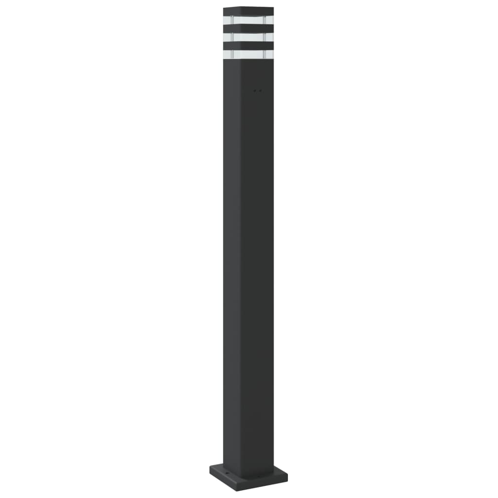 Wegeleuchte Schwarz 50 cm Aluminium