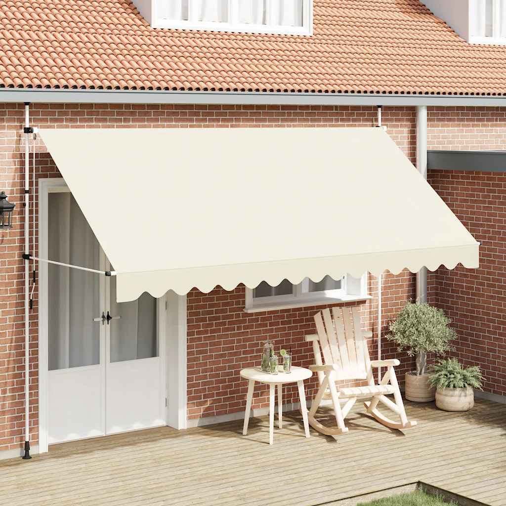 Einziehbare Markise Handbetrieben 150 cm Anthrazit