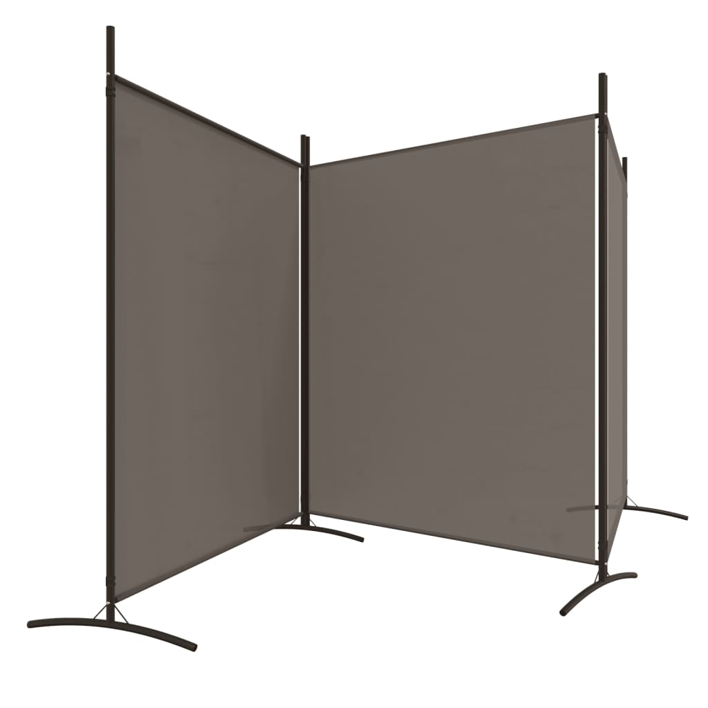 Einzel Panel Raumteiler Beige 175 x 180 cm Stoff