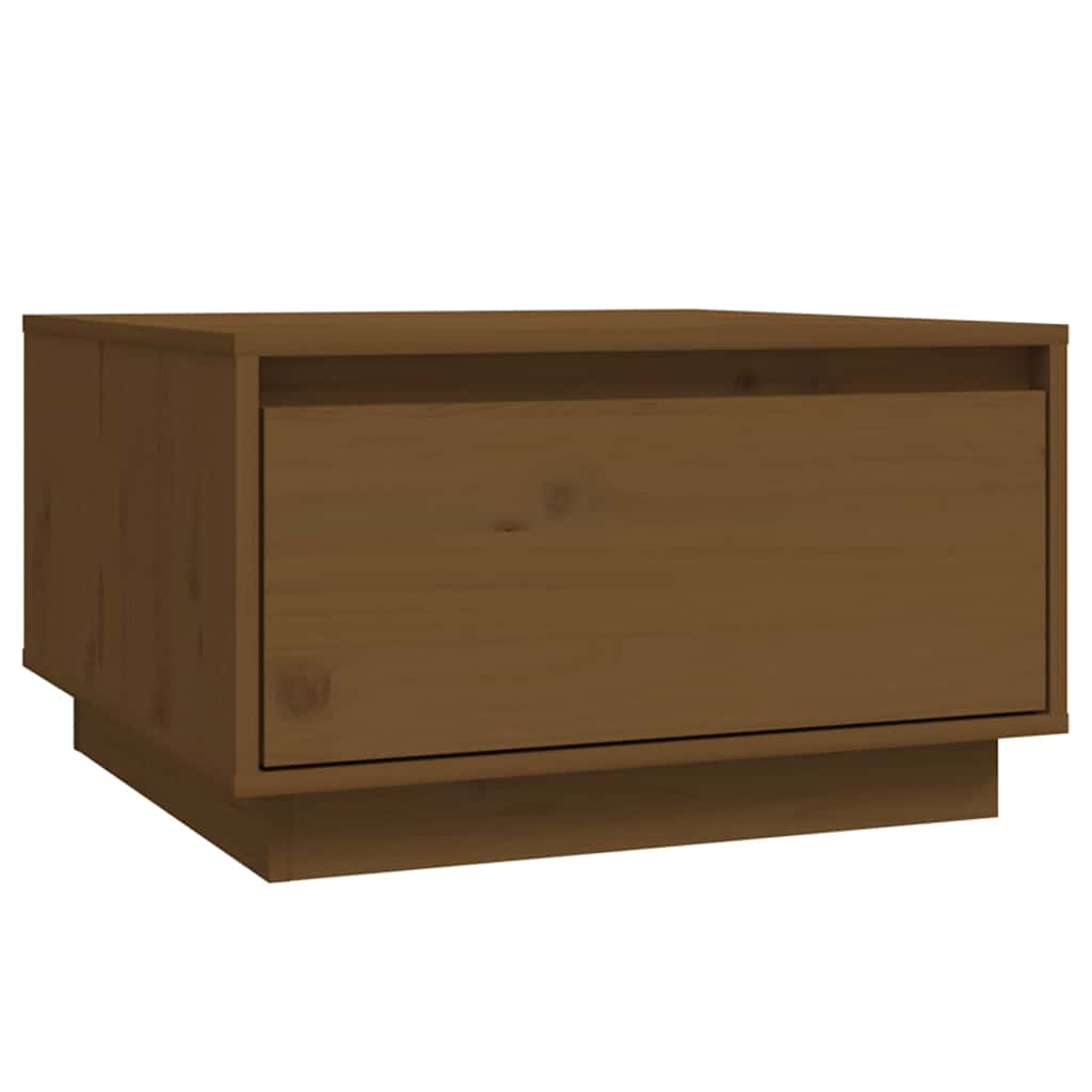 Couchtisch 55x56x32 cm Massivholz Kiefer