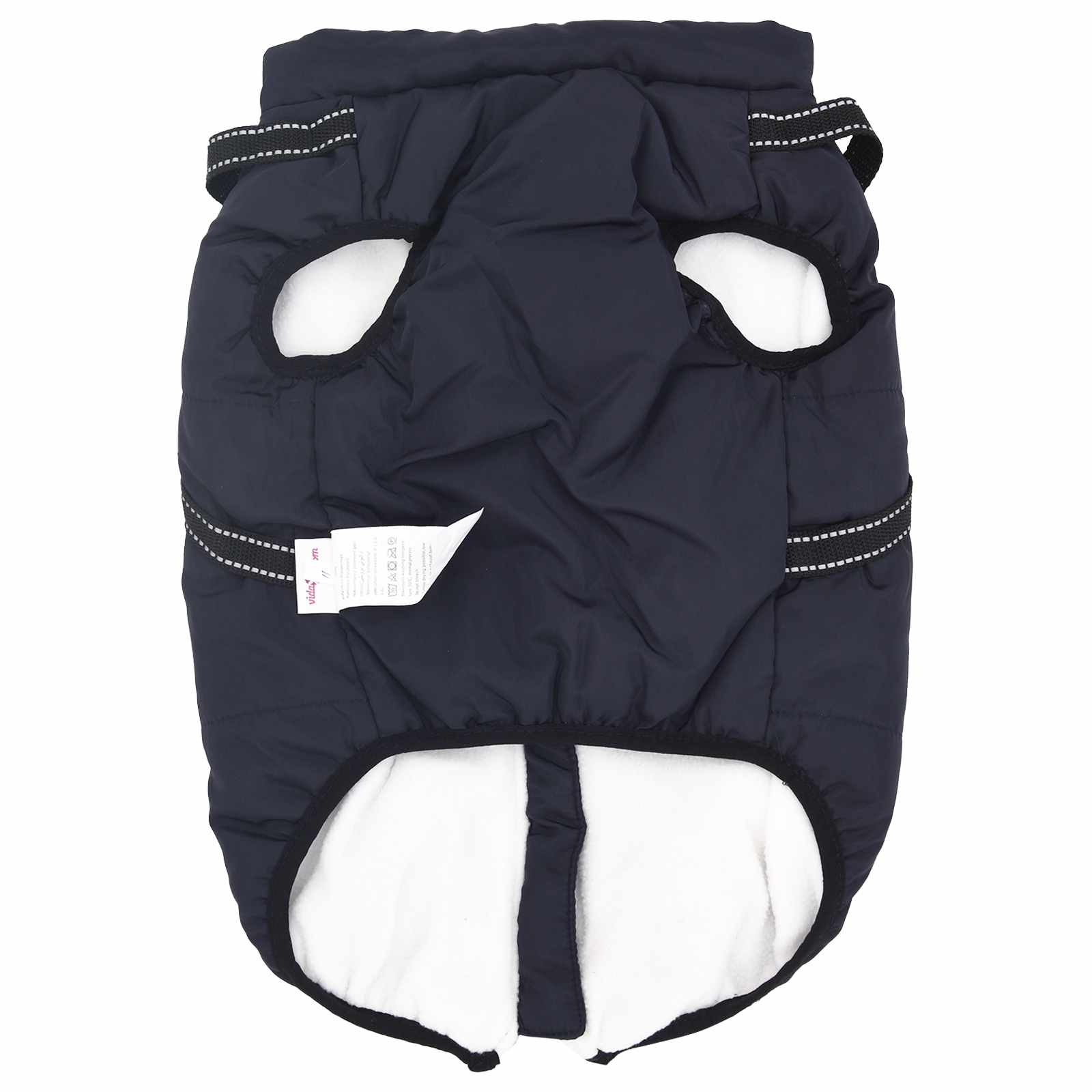 Hundemantel Rot L24 Fleece und Polyester