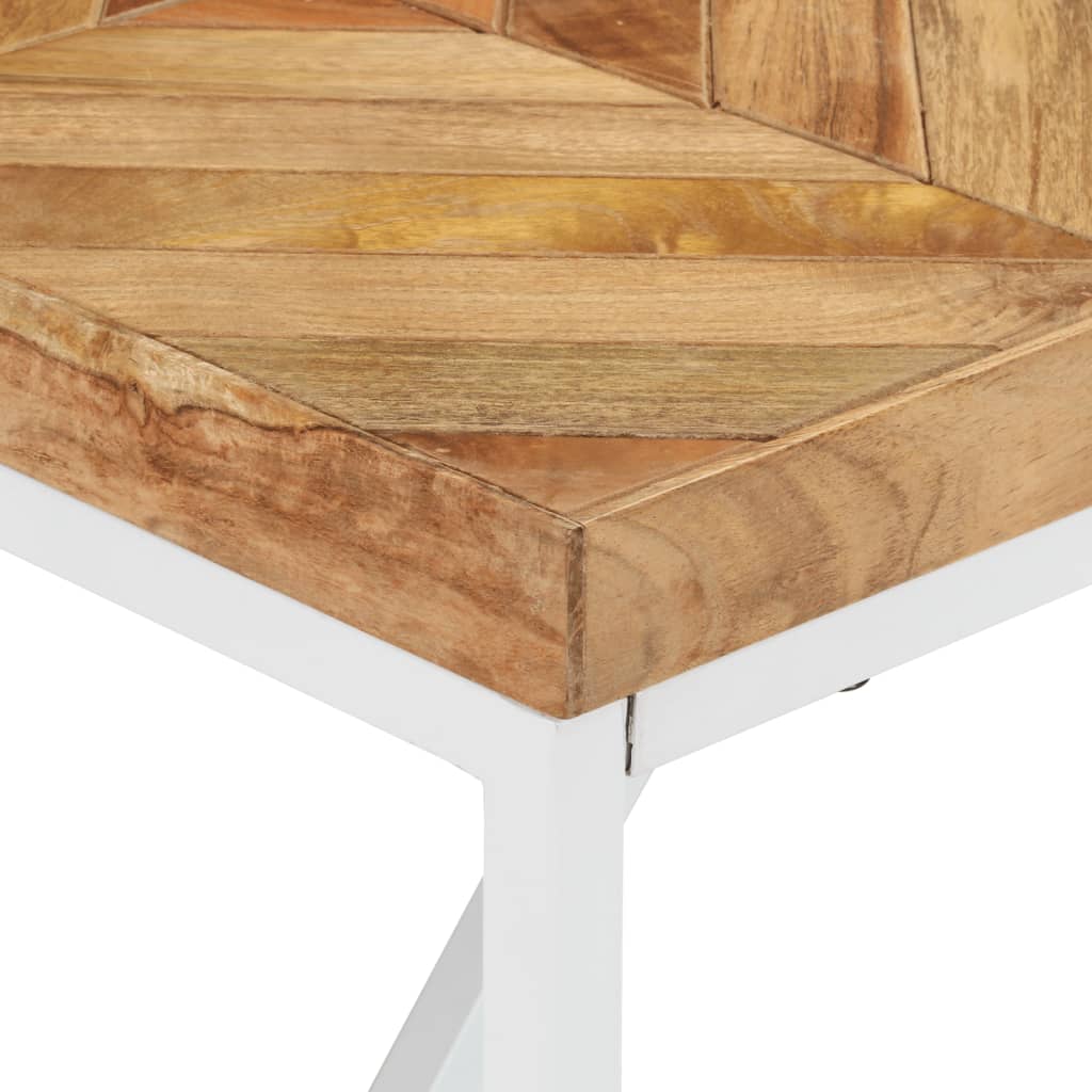 Esstisch 140x70x76 cm Massivholz Akazie und Mango