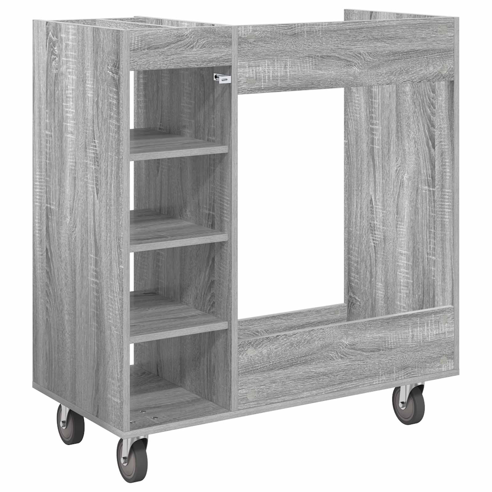 Golf Schrank Mit Rad Uni Weiß 65 x 45 x 98 cm