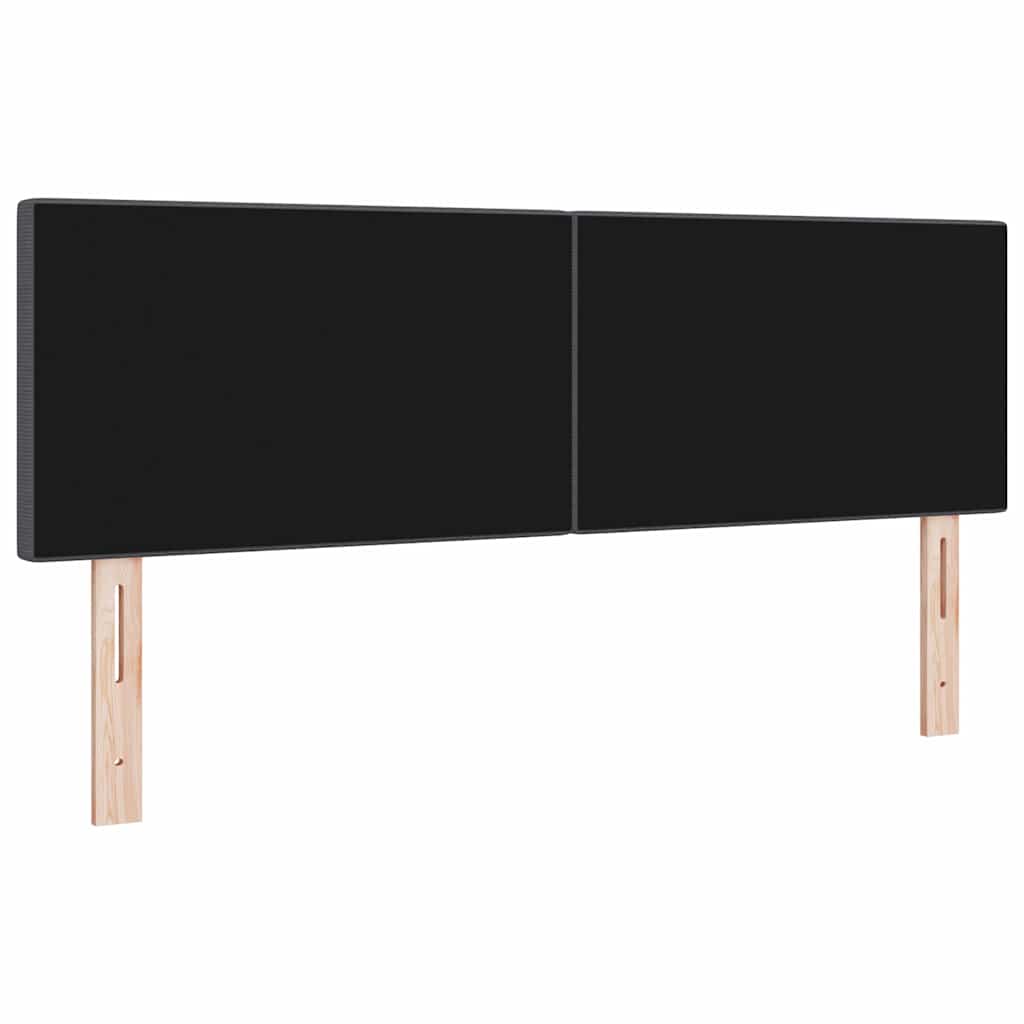 Kopfteil Hellgrau 80 cm Cordstoff