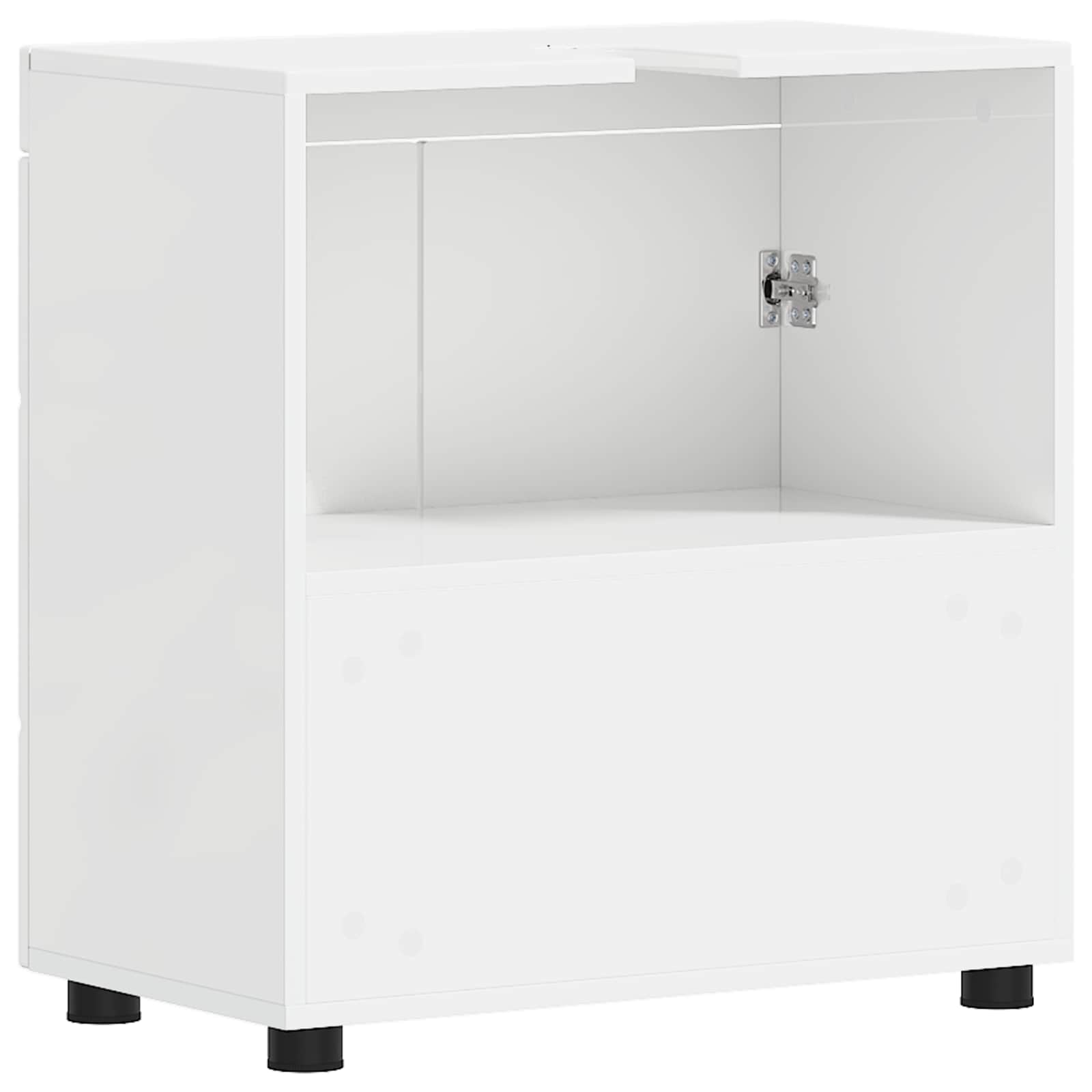 Badezimmermöbel-Set TULUM 2 pcs Weiß 60 x 34 x 63 cm