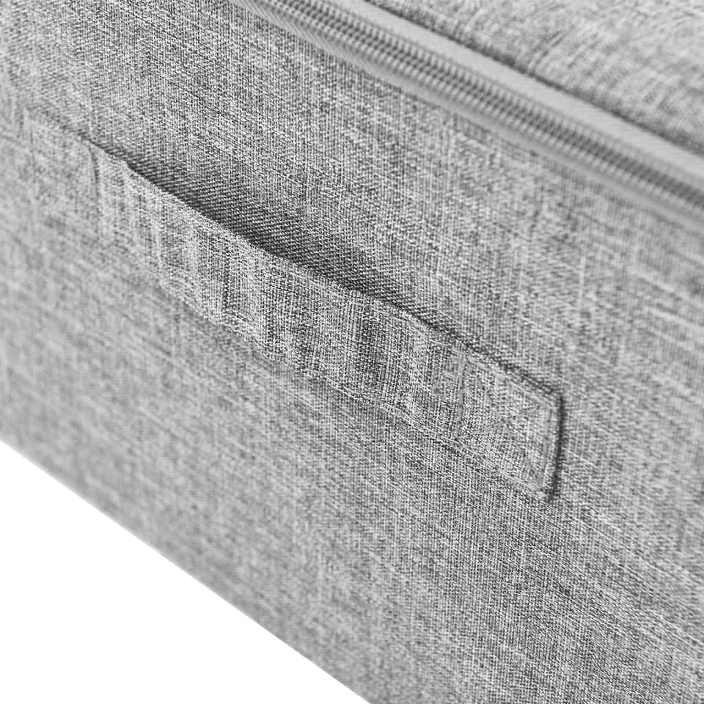 Aufbewahrungsbox Stoff 70x40x18 cm Anthrazit