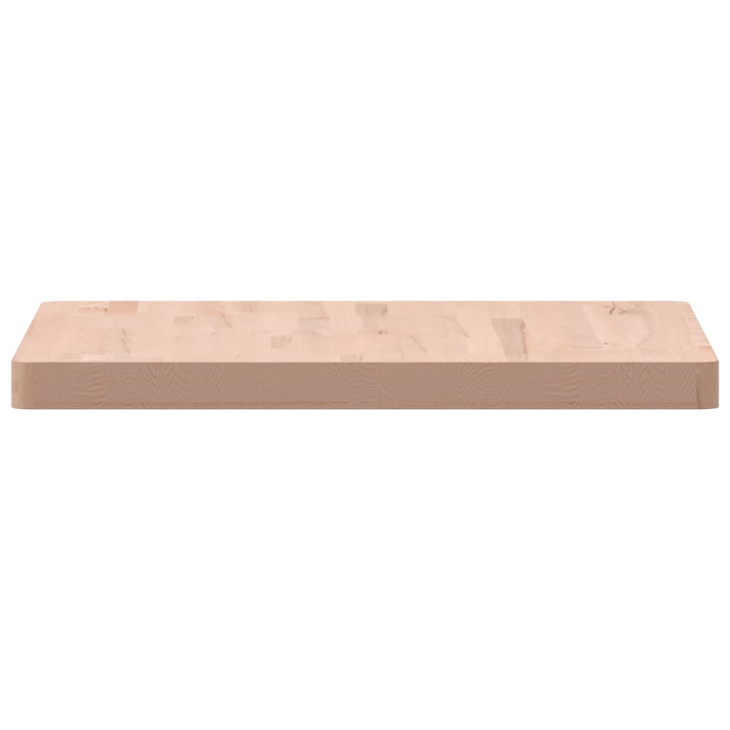 Tischplatte Ø30x1,5 cm Rund Massivholz Buche