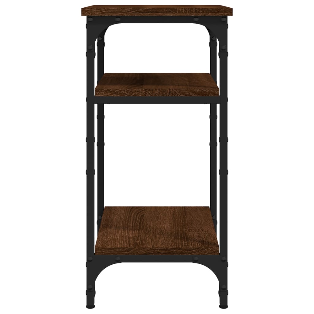 Beistelltisch Schwarz 40x30x75 cm Holzwerkstoff