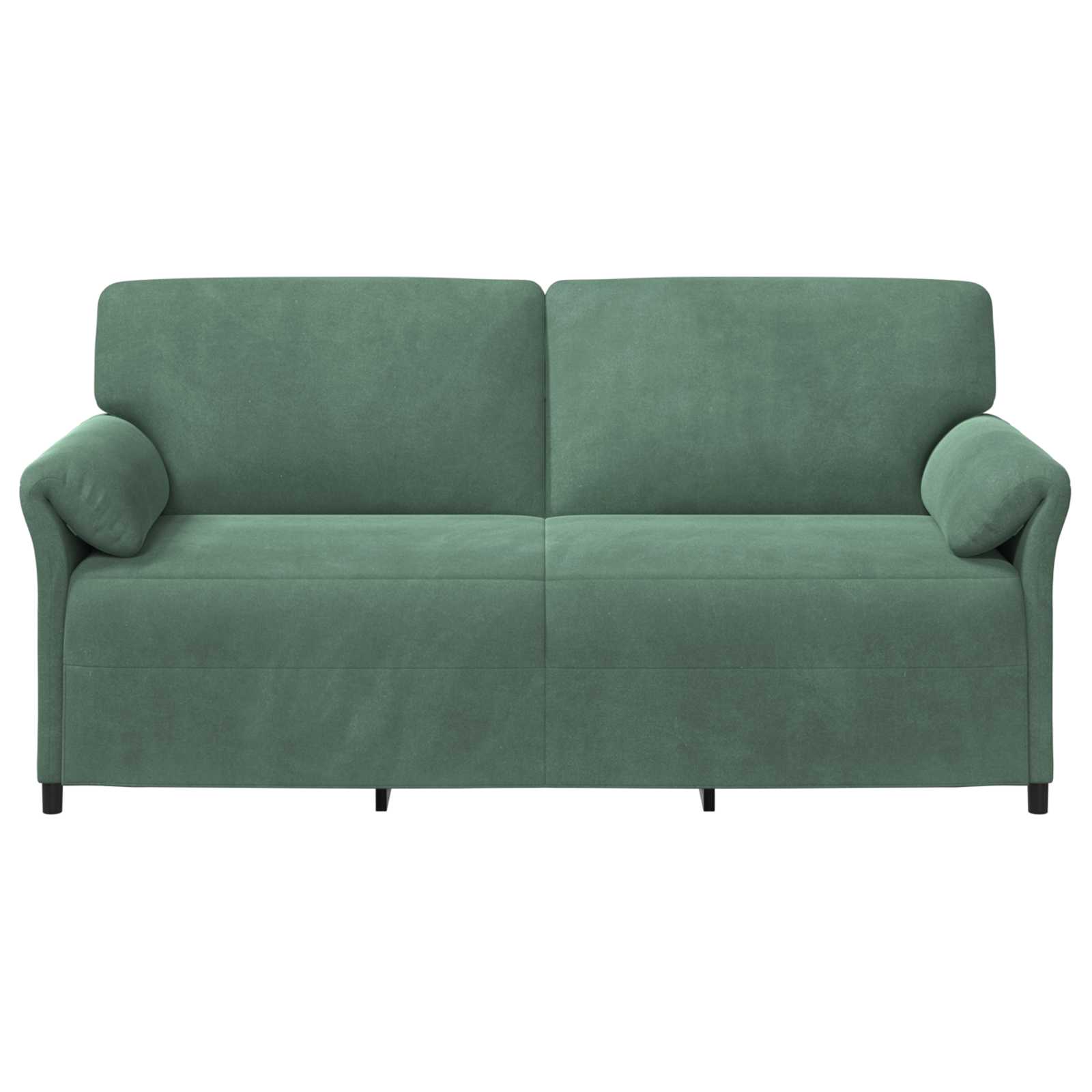 1-Sitzer Sofa Hellgrau 88 x 83 x 95 cm Samt