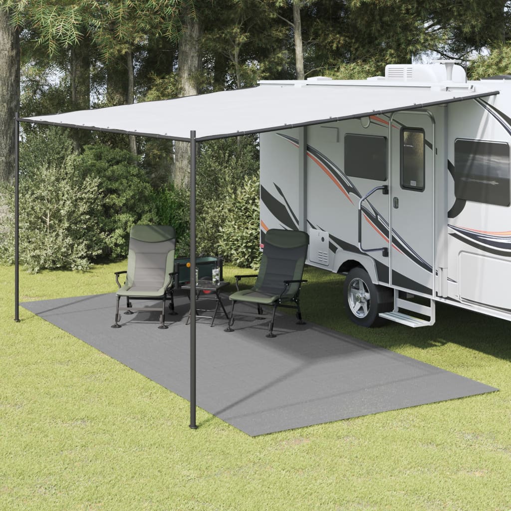 Zeltteppich Anthrazit 4x2 m