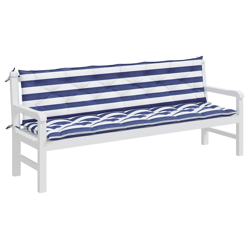 Gartenbank-Auflage Anthrazit 100x(50+50)x7 cm Oxford-Gewebe