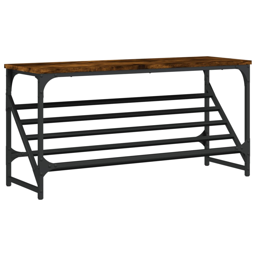 Schuhregal Schwarz 60x30x45 cm Holzwerkstoff