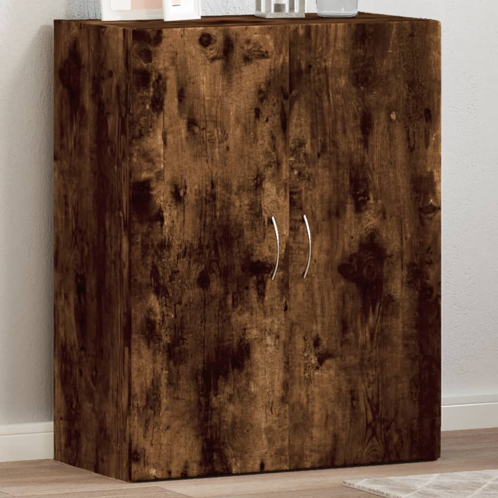 Aktenschrank Weiß 60x32x153 cm Holzwerkstoff