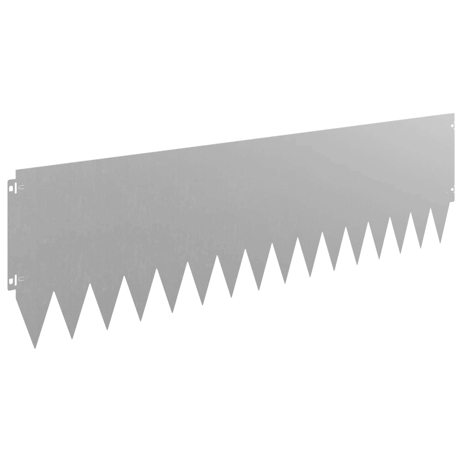 Raseneinfassung 10 pcs 103 x 10 cm Stahl Schwarz
