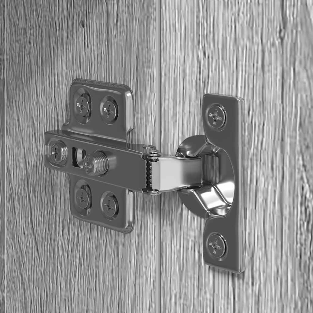 4-tlg. TV-Schrank-Set Weiß Holzwerkstoff
