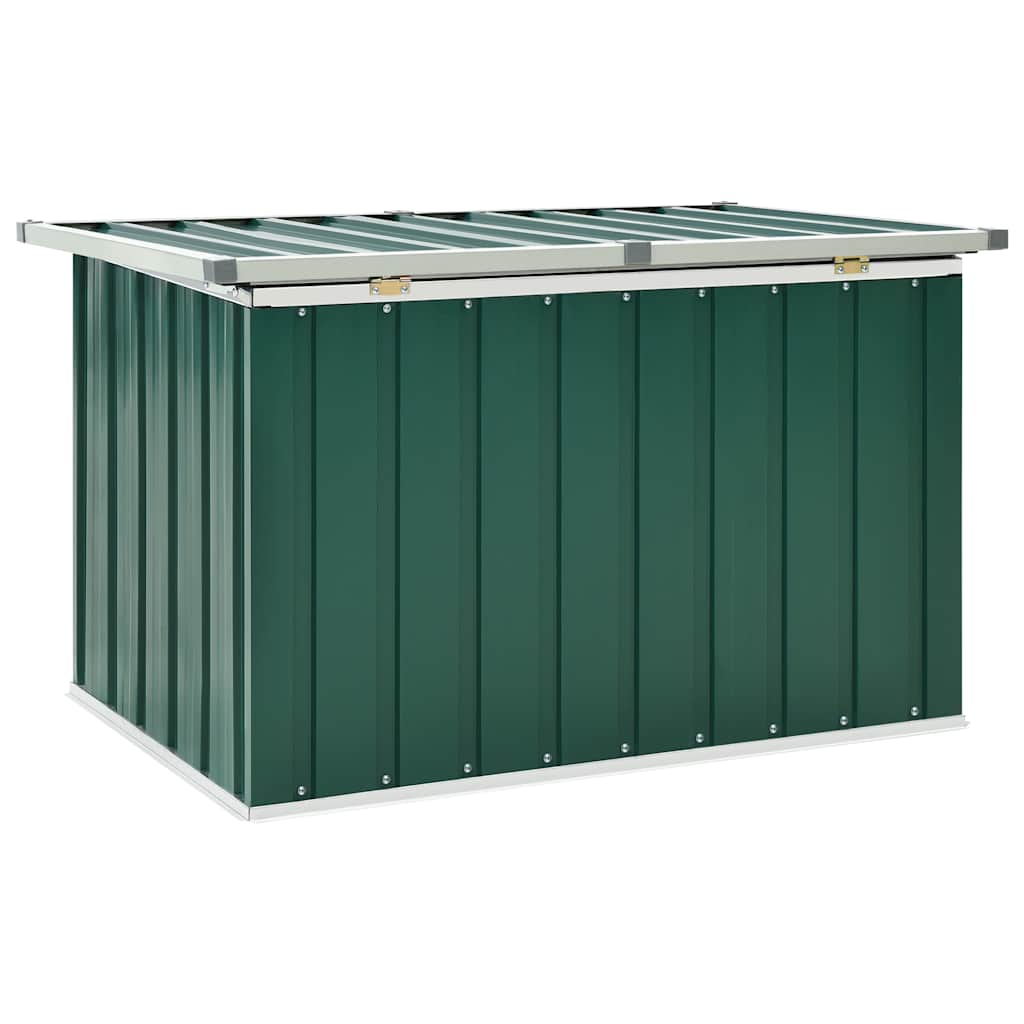 Außenlagerbox Holz 109 x 67 x 65 cm Verzinkter Stahl