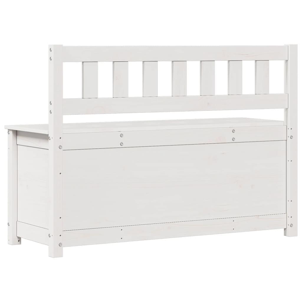 Sitzbank 80x41x77 cm Massivholz Kiefer