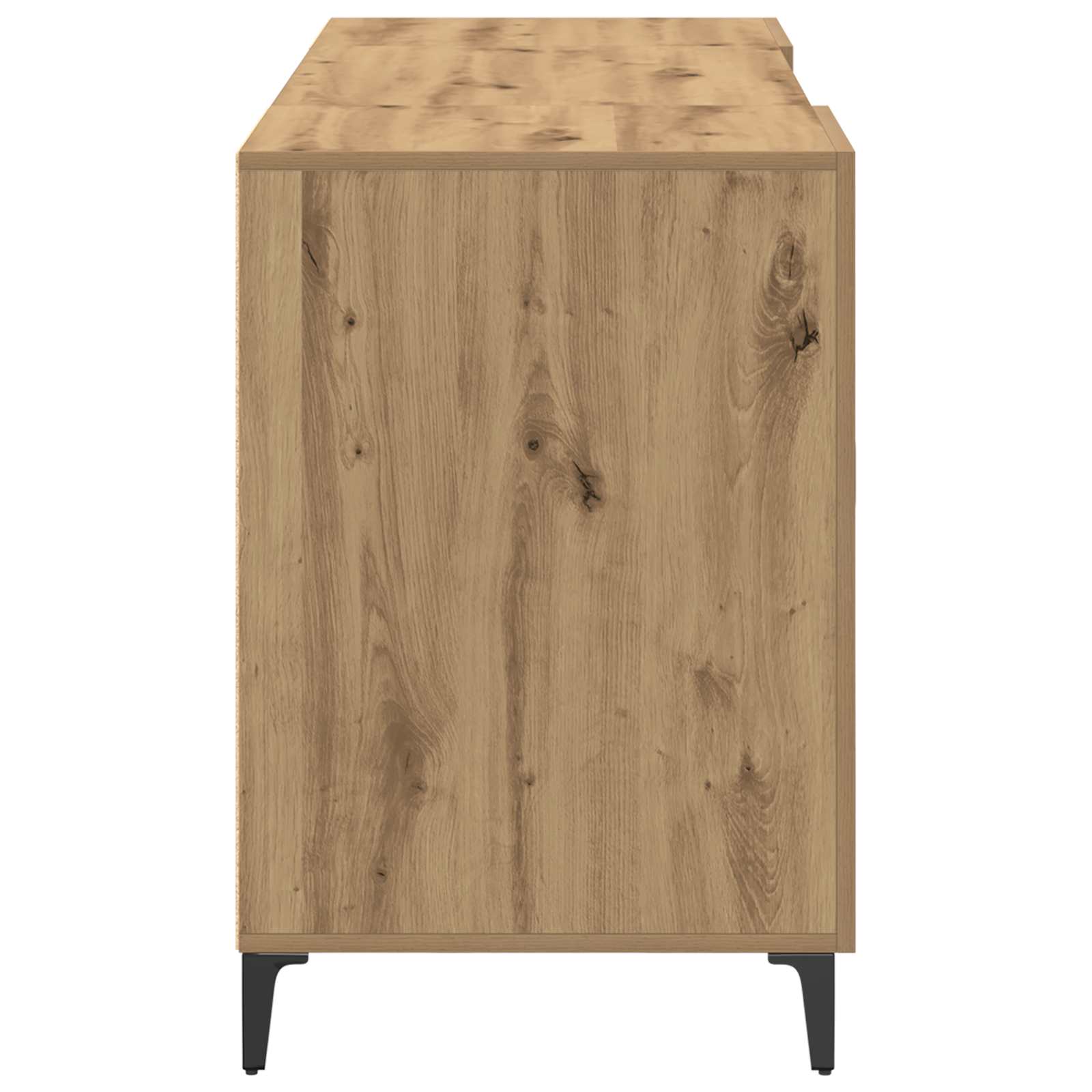 Schreibtisch mit Tür Altholz 140 x 50 x 75 cm Holzwerkstoff