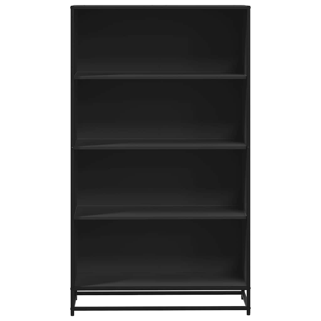 Bücherregal Schwarz 60x35x139 cm Holzwerkstoff