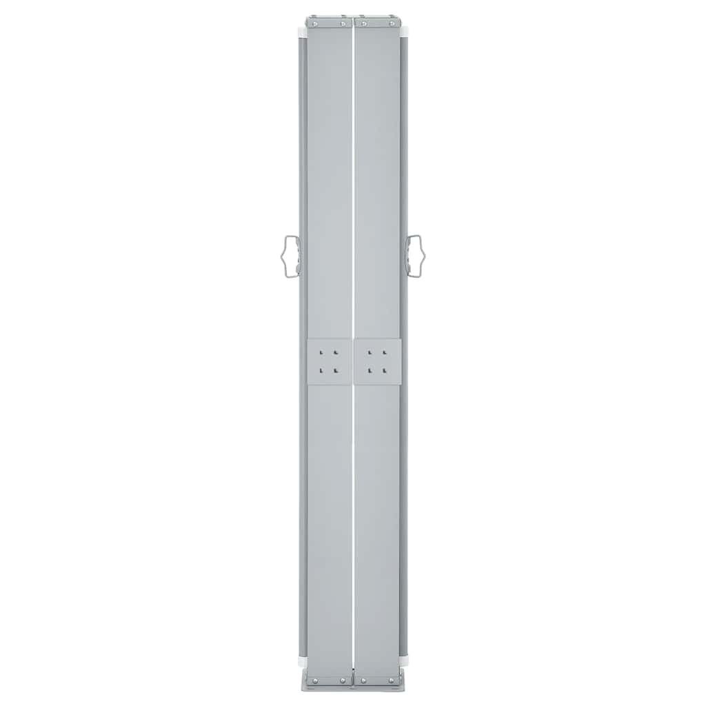 Ausziehbare Seitenmarkise 160×600 cm Braun