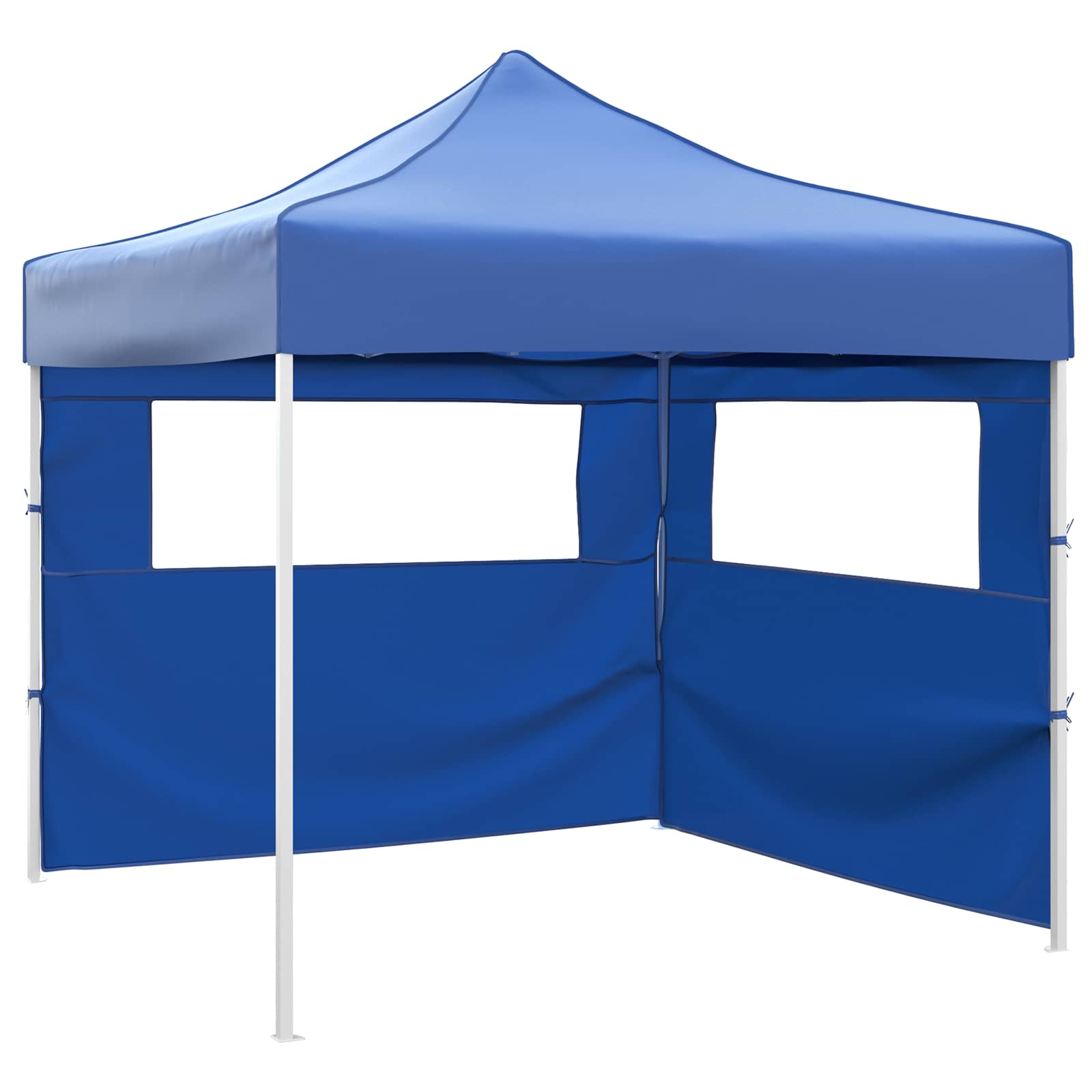 Partyzelt Faltbar Pop-Up Schwarz 292x292x315 cm