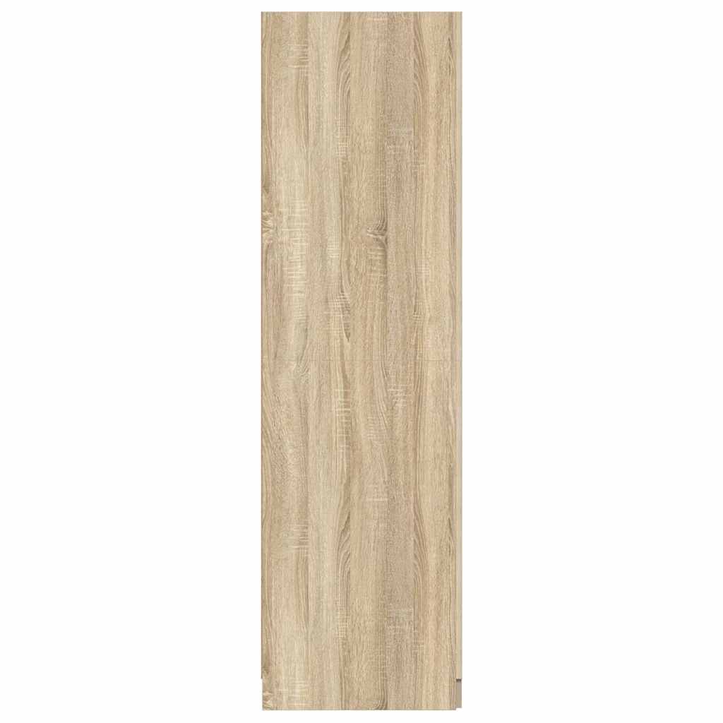 Kleiderschrank Weiß 80x52x180 cm Holzwerkstoff